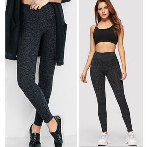 EXPRESS ONE ELEVEN marled gray leggings
